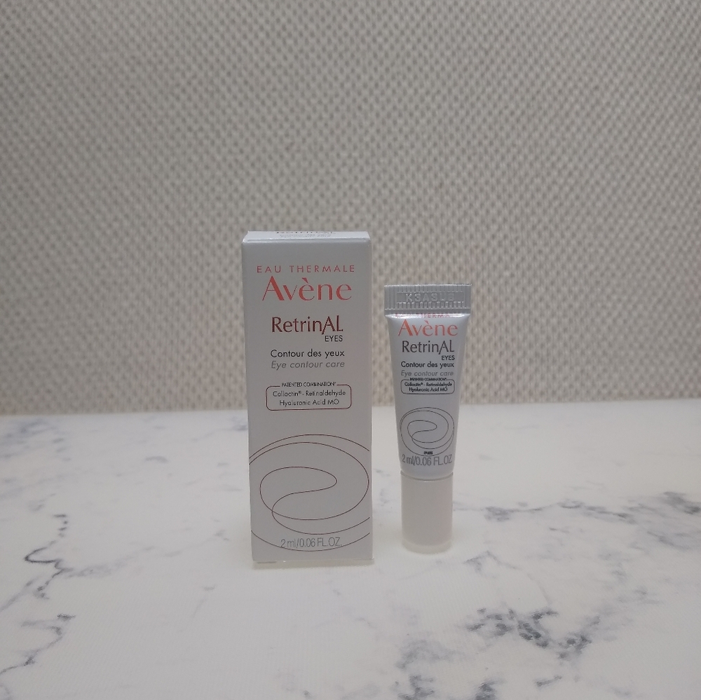 Avene RetrinAL Eye Contour Cream Hyaluronic Acid .06 oz/2 mL Mini Size